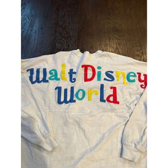 Disneyland It's a Small World Good Bye Spirit Jersey Women's Size s Disney Top - Picture 3 of 3
